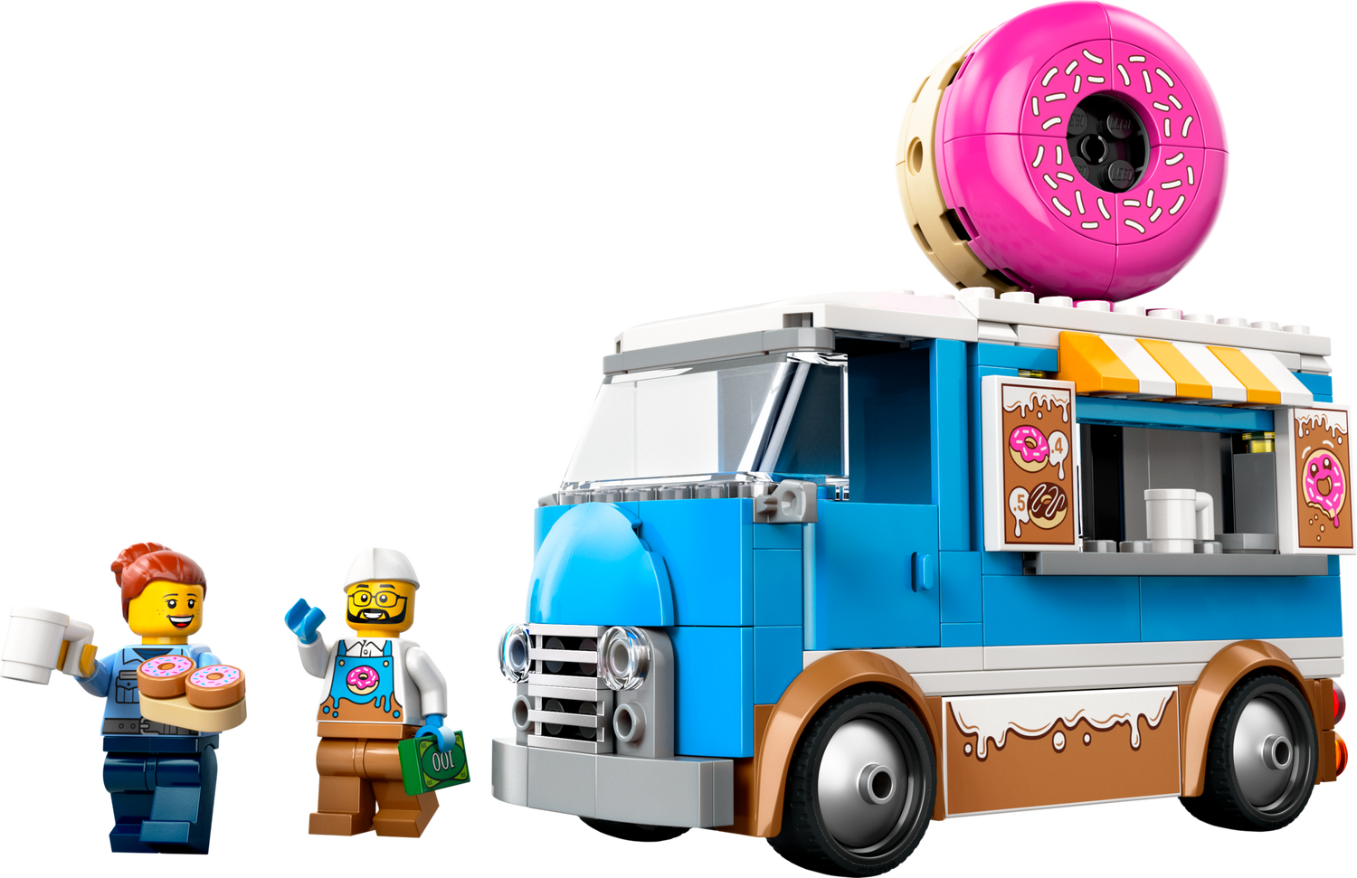 Конструктор Lego City Вантажівка з пончиками фото №2