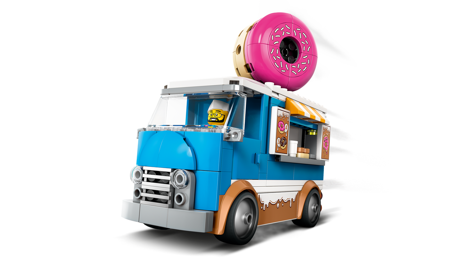 Конструктор Lego City Вантажівка з пончиками фото №4