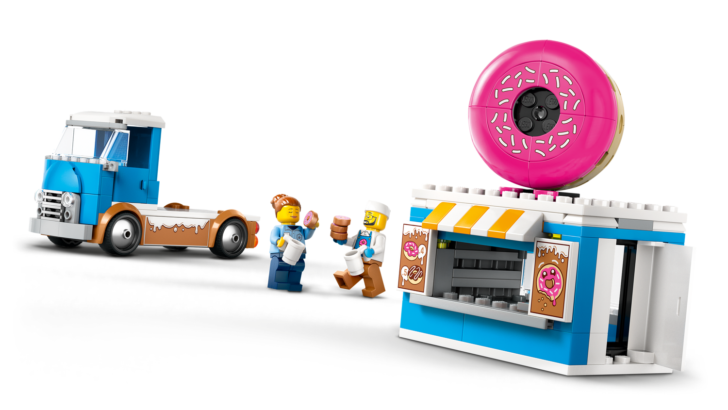 Конструктор Lego City Вантажівка з пончиками фото №5