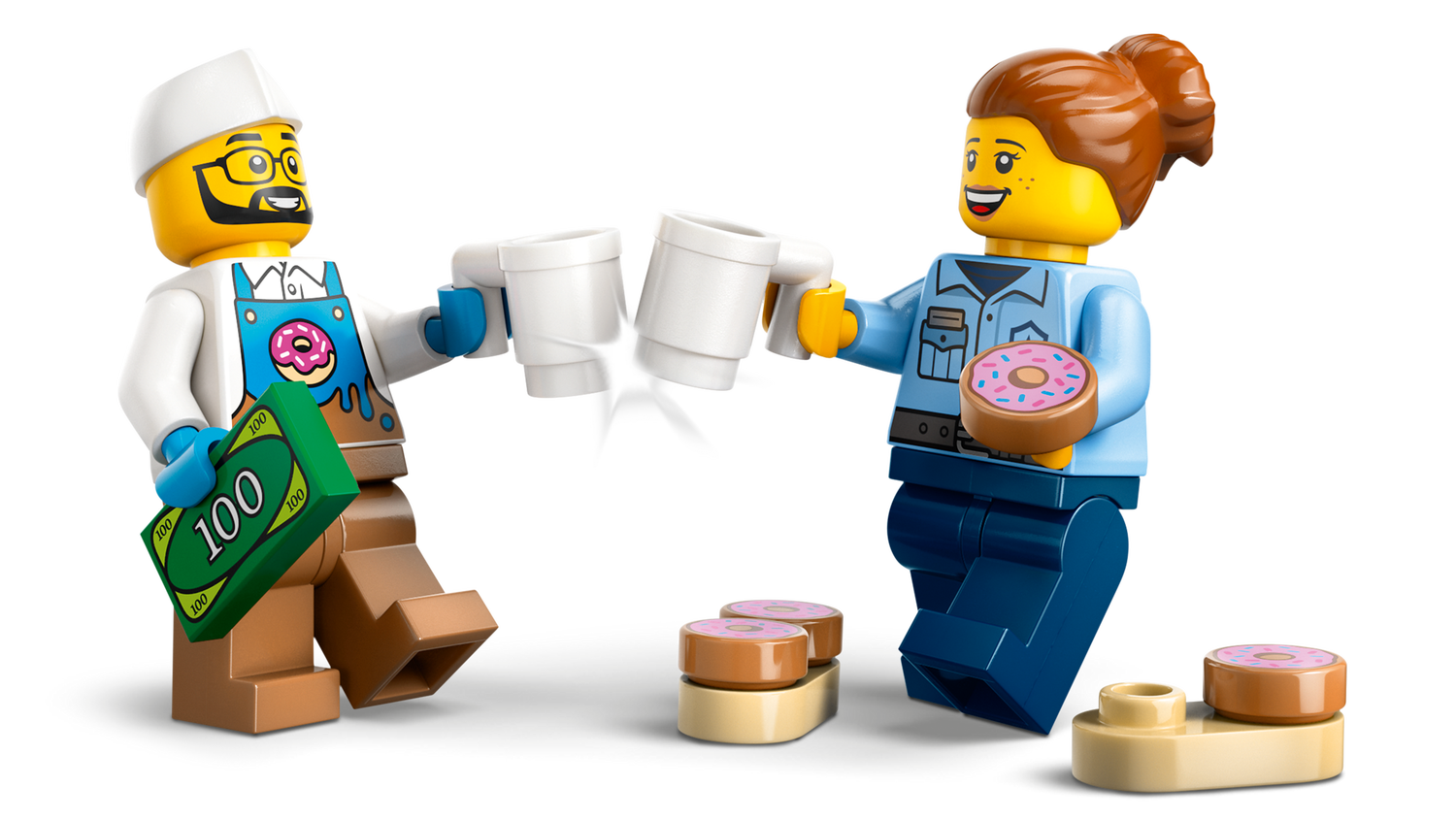 Конструктор Lego City Вантажівка з пончиками фото №6