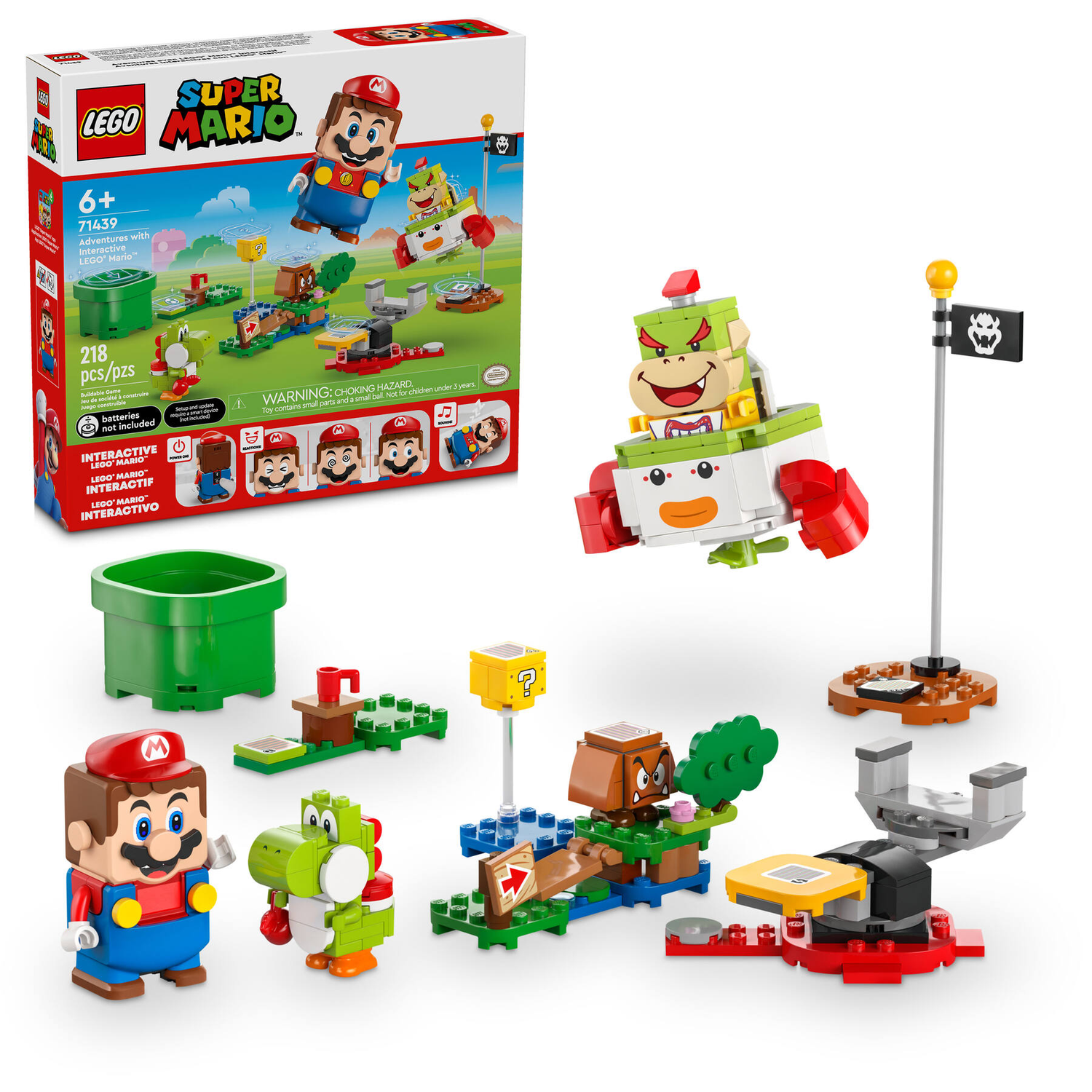 Конструктор Lego Super Mario Пригоди з інтерактивним  Маріо