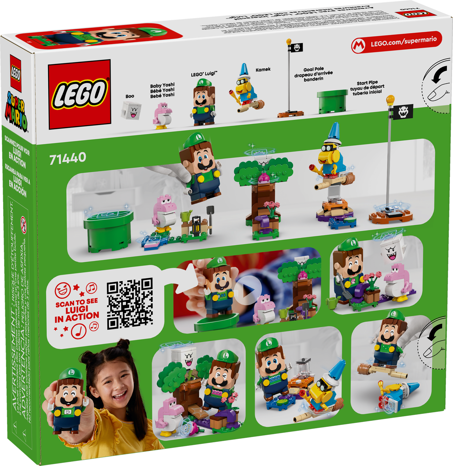 Конструктор Lego Super Mario Пригоди з інтерактивним  Луїджі фото №10