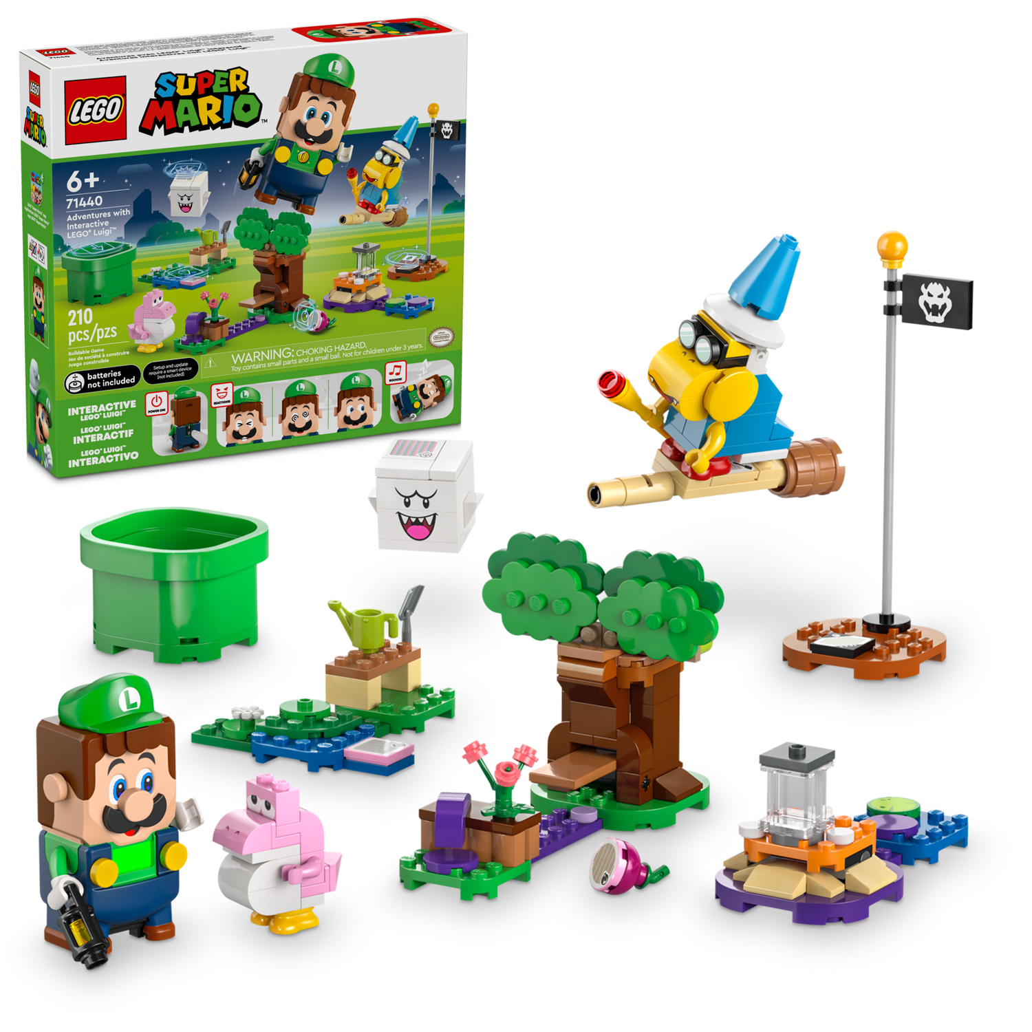 Конструктор Lego Super Mario Пригоди з інтерактивним  Луїджі