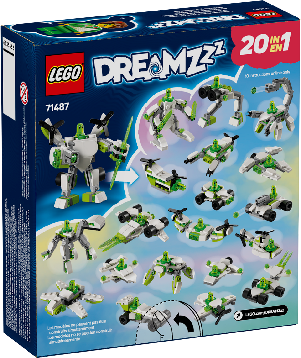 Конструктор Lego DREAMZzz Робот Z-Blob та гоночні пригоди фото №9