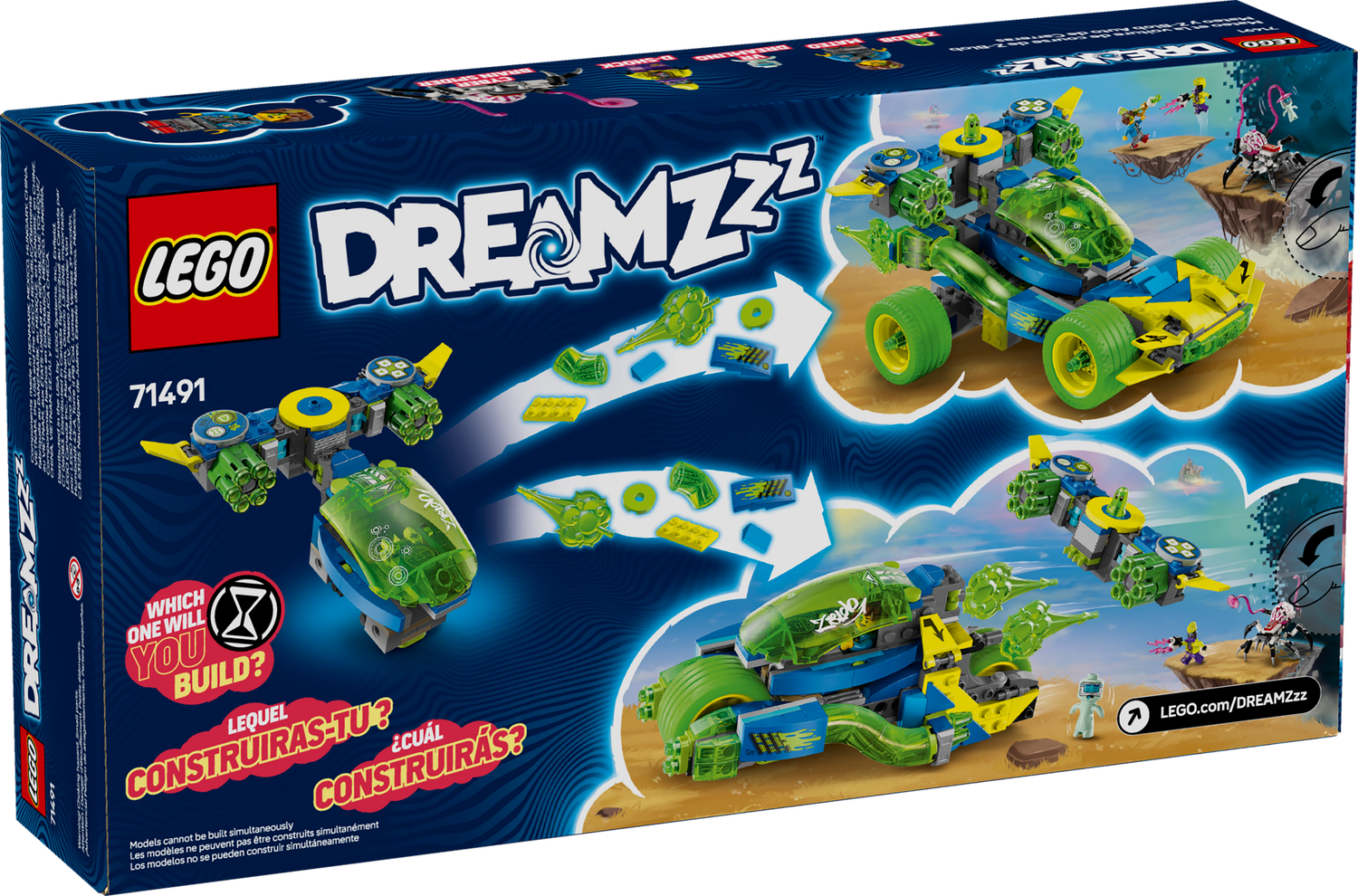 Конструктор Lego DREAMZzz Матео й автомобіль для перегонів Z-Blob фото №10