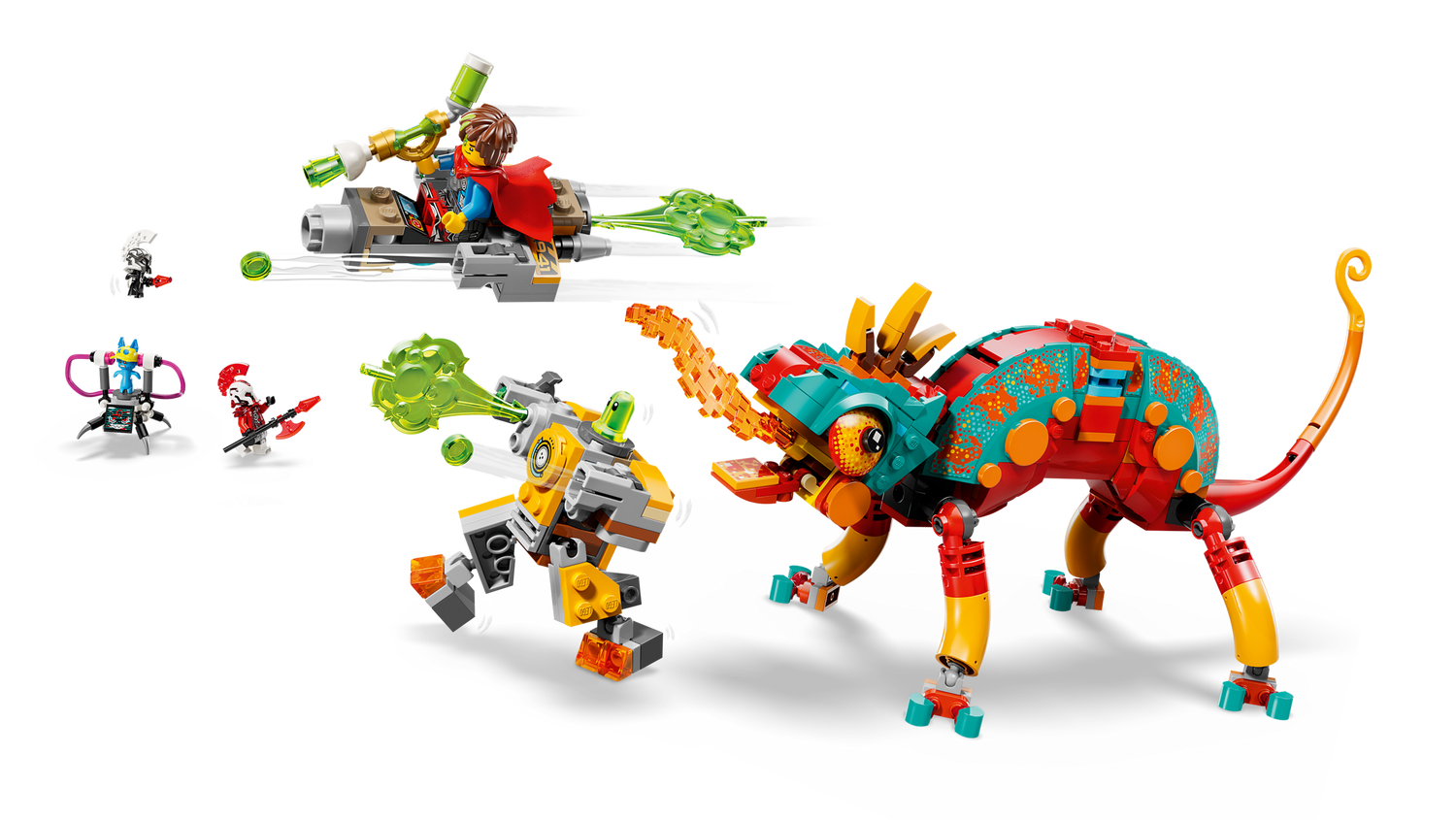 Конструктор Lego Dreamzzz Вогняний хамелеон Матео фото №4