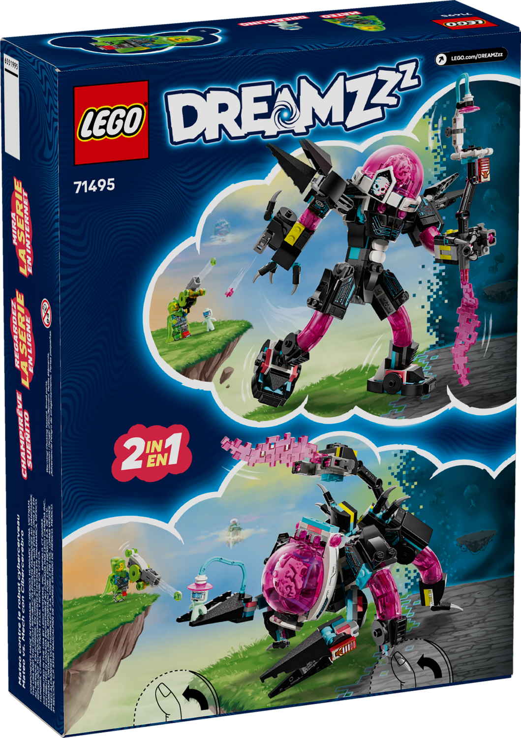 Конструктор Lego Dreamzzz Матео проти робота Кібермозку фото №10
