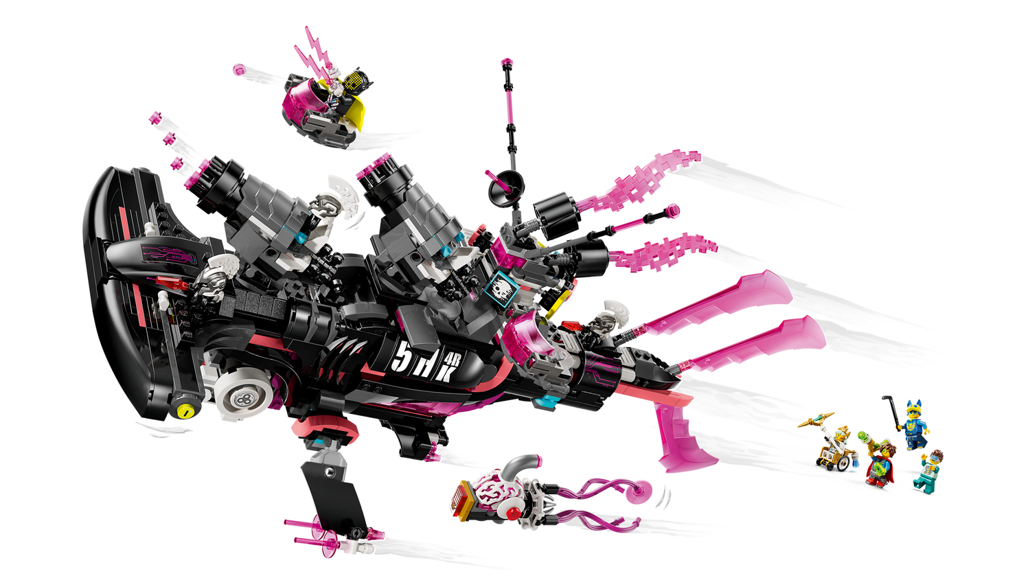Конструктор Lego Dreamzzz Страхітливий підводний човен «Акула» фото №3