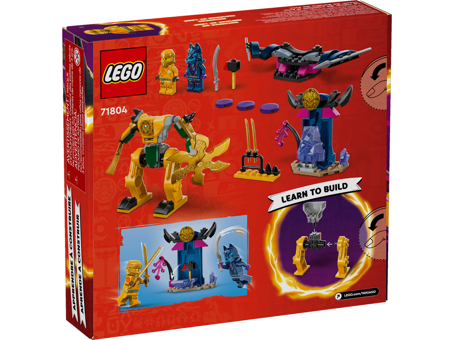 Конструктор Lego Ninjago Бойовий робот Аріна фото №8