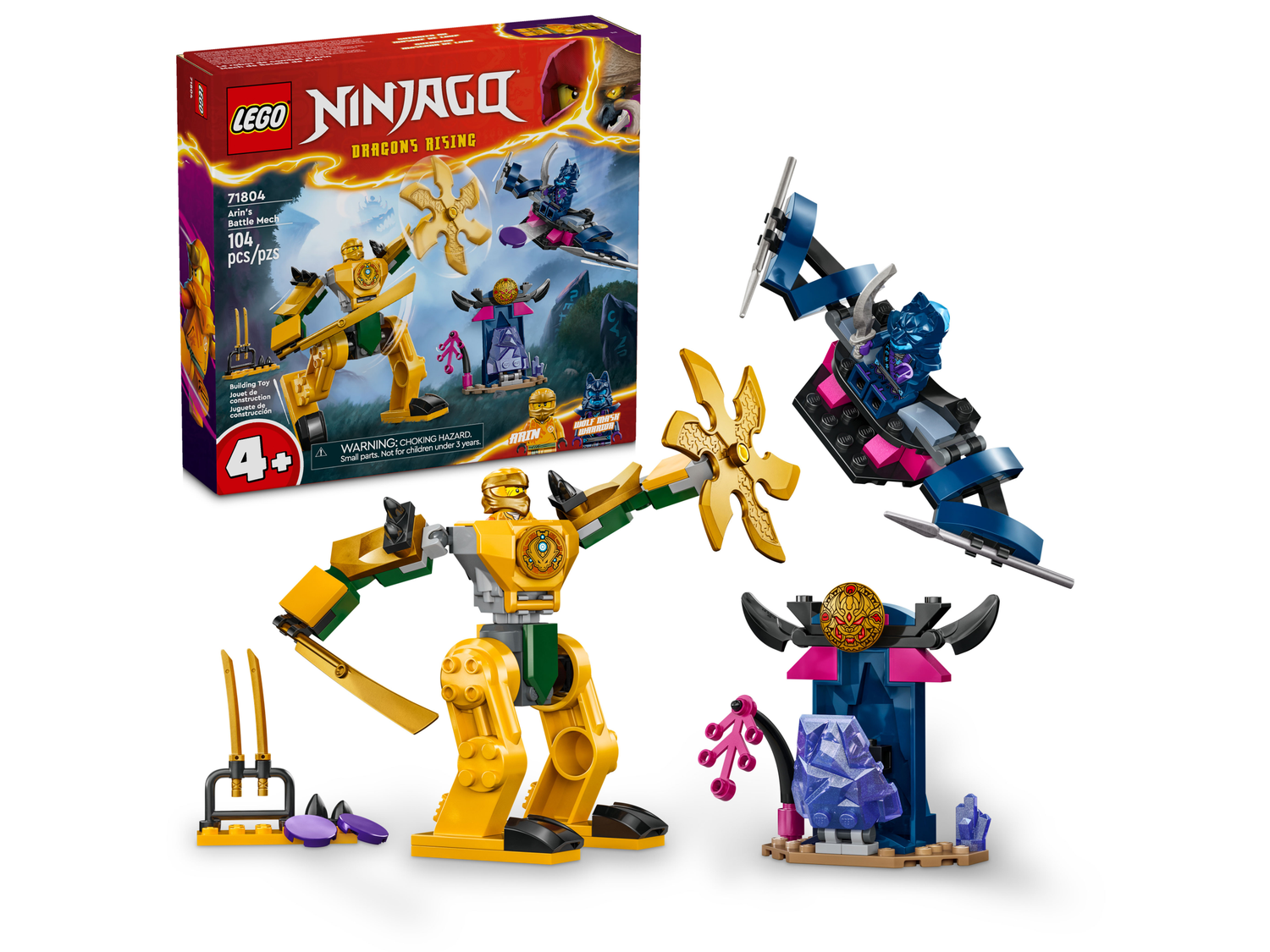 Конструктор Lego Ninjago Бойовий робот Аріна