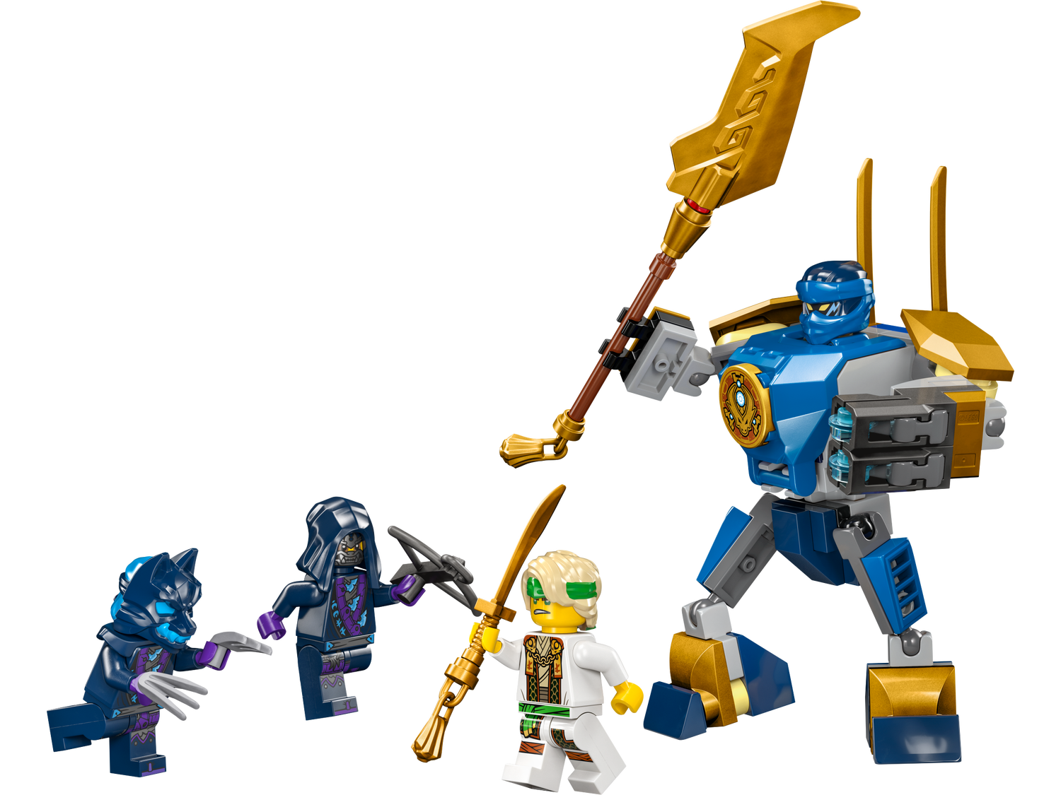 Конструктор Lego Ninjago Бойовий набір робота Джея фото №2