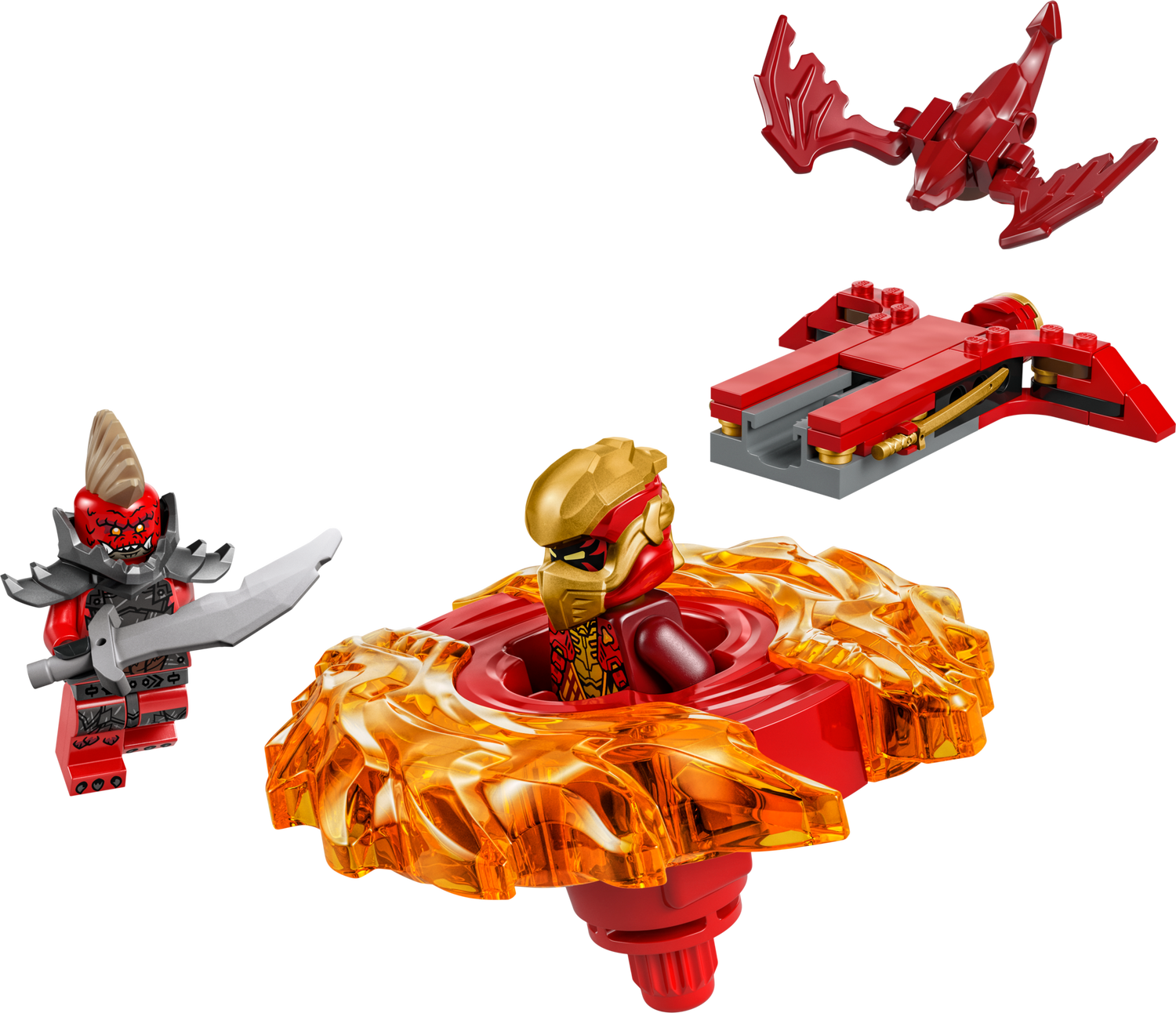 Конструктор Lego Ninjago Дракон Кая Спін-джитсу фото №2