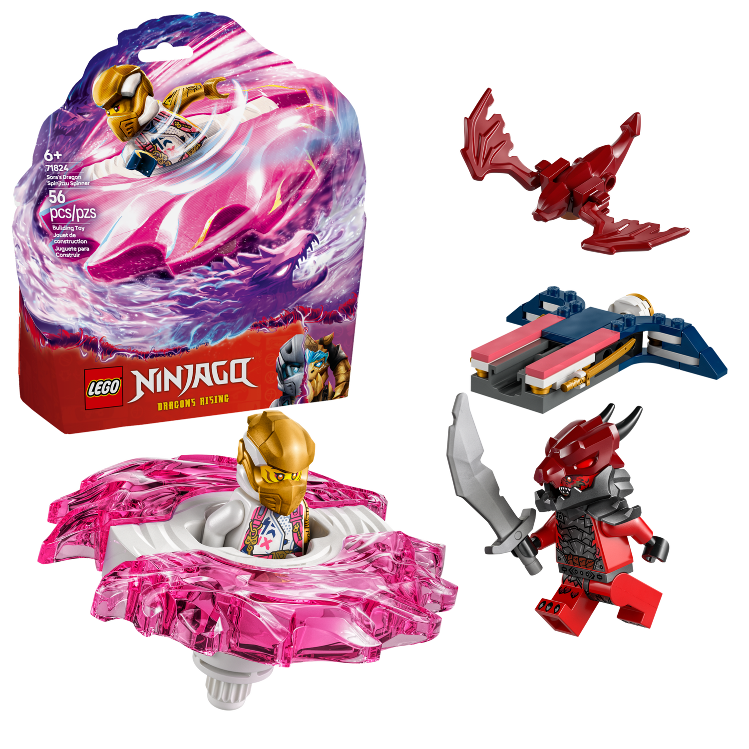 Конструктор Lego Ninjago Дракон Сори Спін-джитсу