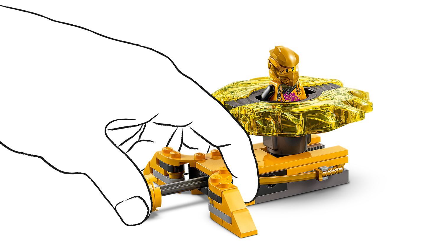 Конструктор Lego Ninjago Бойовий набір дракона Спін-джитсу фото №5