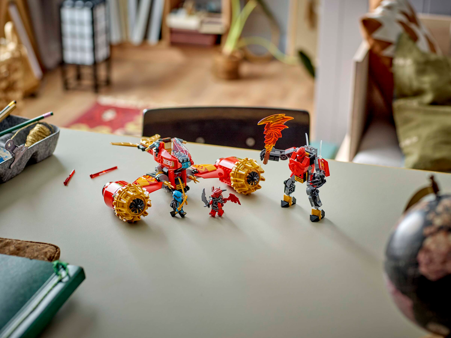 Конструктор Lego Ninjago Штормовий робот-вершник Кая фото №9