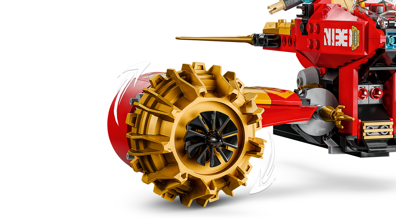 Конструктор Lego Ninjago Штормовий робот-вершник Кая фото №5