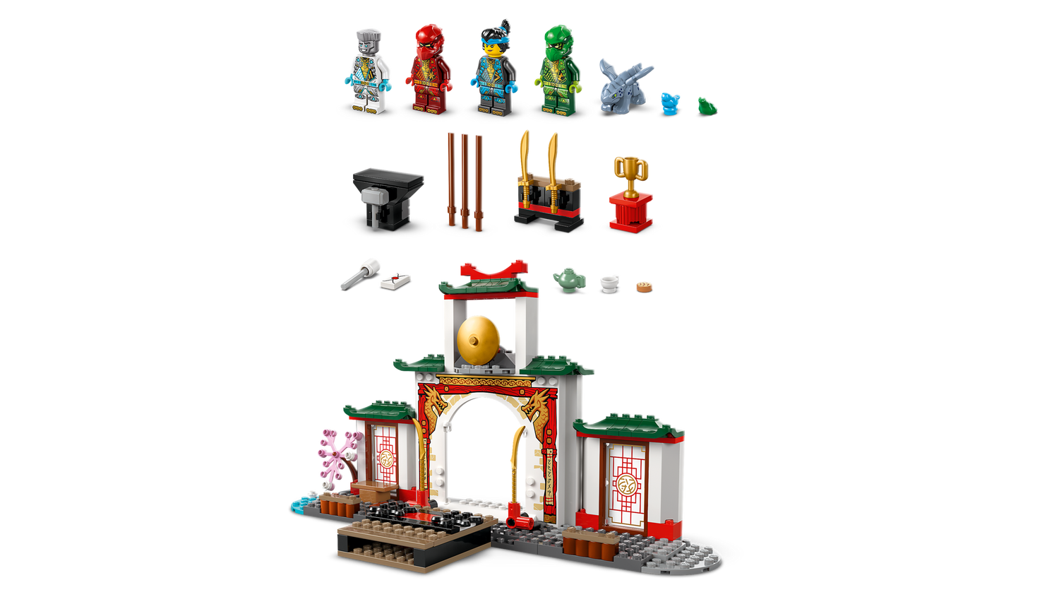 Конструктор Lego Ninjago Храм ніндзя Спін-джитсу фото №3