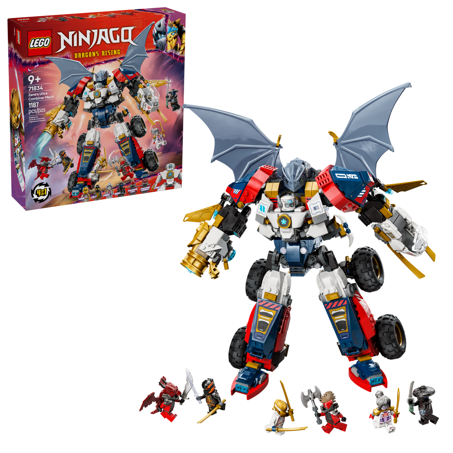 Конструктор Lego Ninjago Ультраоб'єднувальний робот Зейна