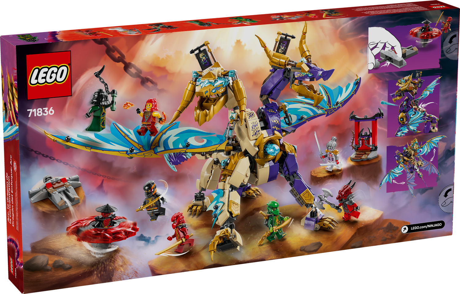 Конструктор Lego Ninjago Arc Dragon of Focus фото №11