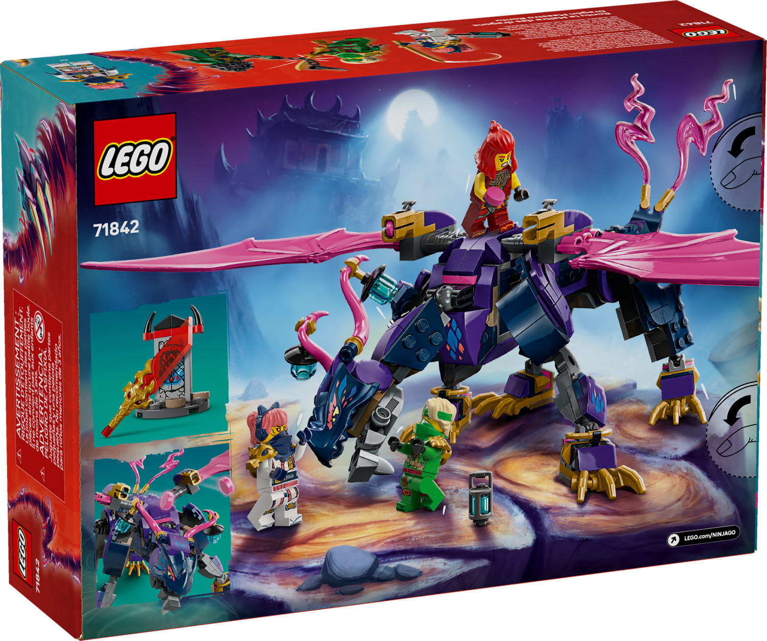 Конструктор Lego Ninjago Ронту, повелитель драконів фото №10