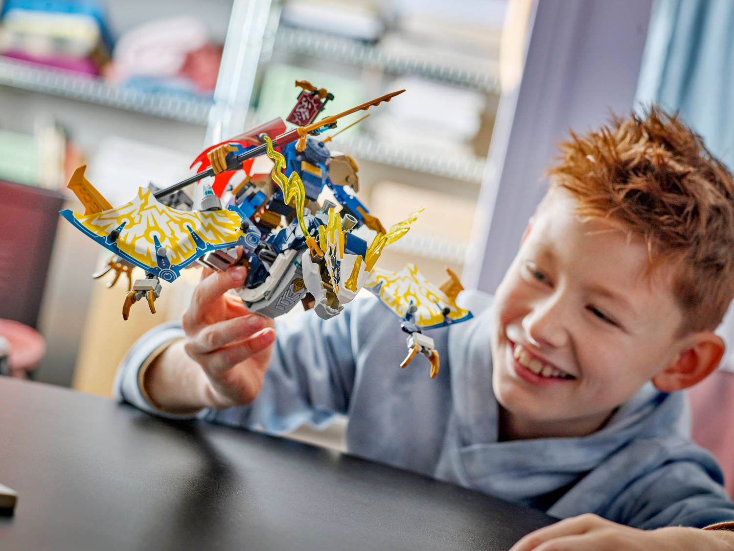 Конструктор Lego Ninjago Розбійник: Робот-вершник на драконі фото №9