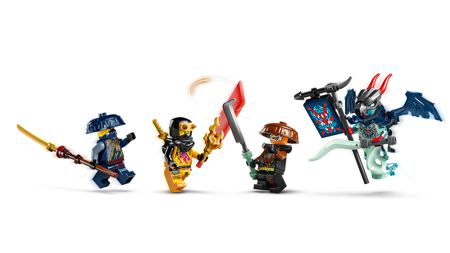Конструктор Lego Ninjago Розбійник: Робот-вершник на драконі фото №4