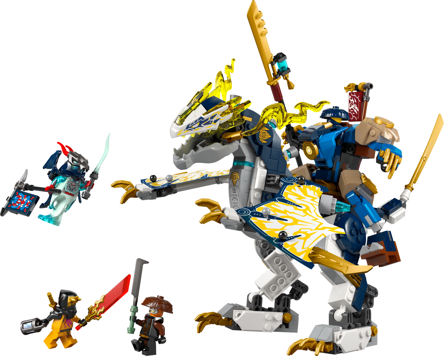 Конструктор Lego Ninjago Розбійник: Робот-вершник на драконі фото №2