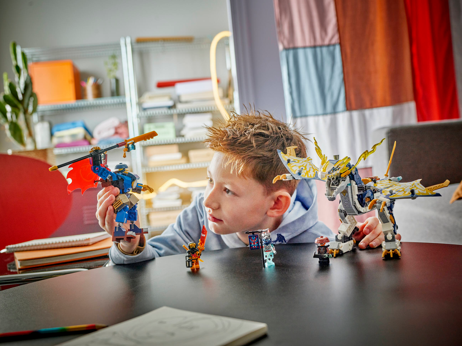 Конструктор Lego Ninjago Розбійник: Робот-вершник на драконі фото №8