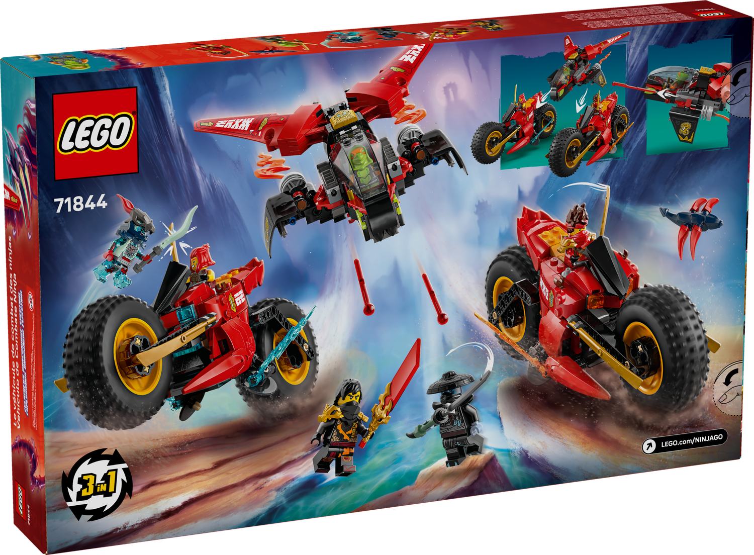 Конструктор Lego Ninjago  Бойова машина ніндзя фото №11