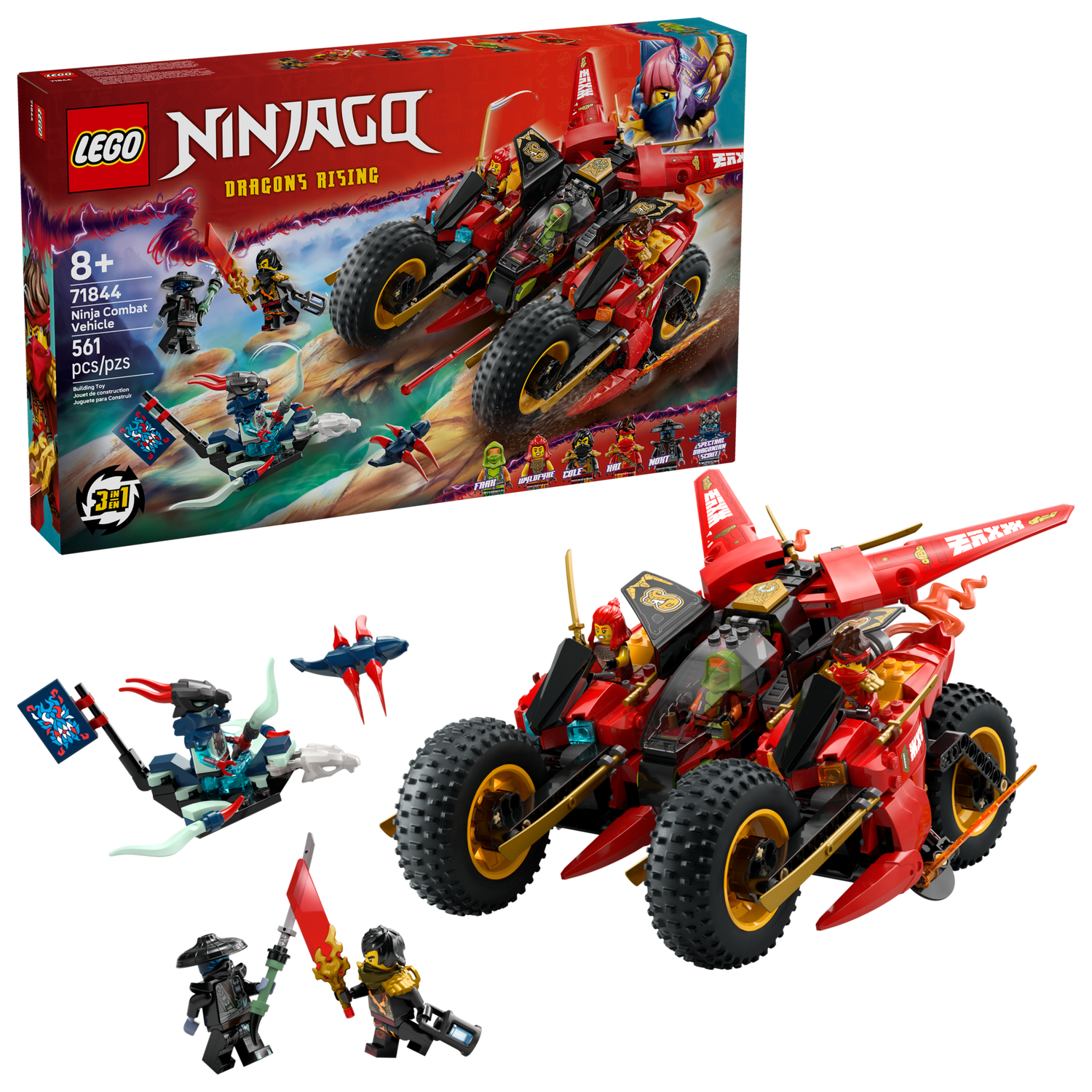 Конструктор Lego Ninjago  Бойова машина ніндзя