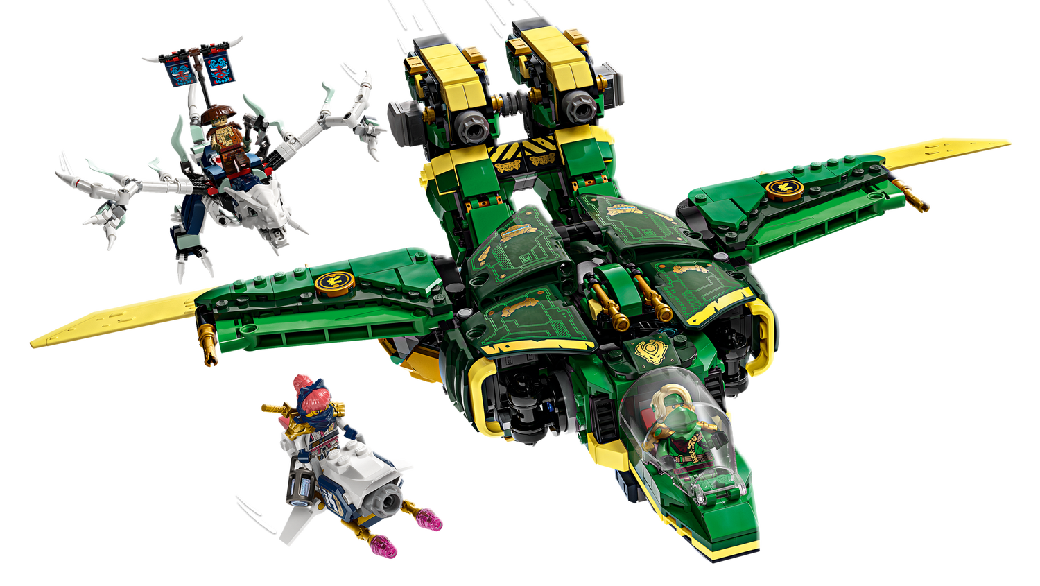 Конструктор Lego Ninjago Реактивний робот Ллойда фото №3