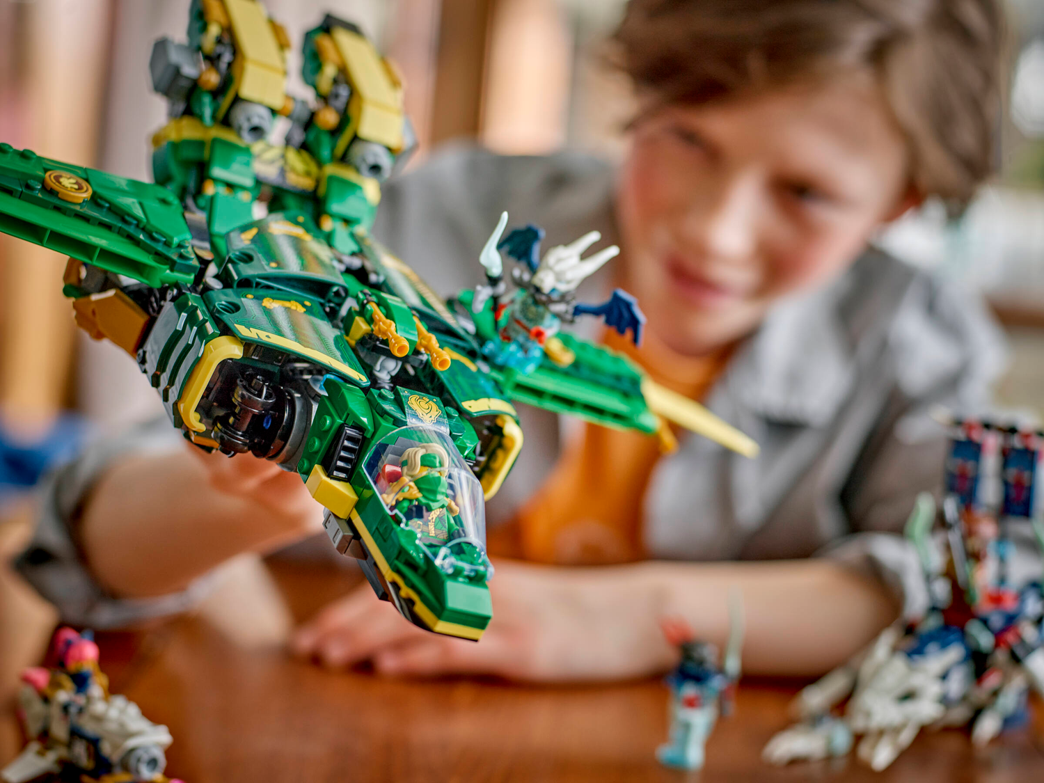 Конструктор Lego Ninjago Реактивний робот Ллойда фото №11