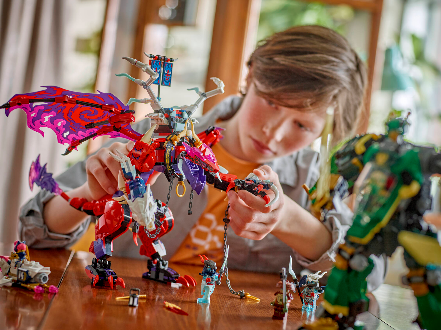 Конструктор Lego Ninjago Реактивний робот Ллойда фото №8