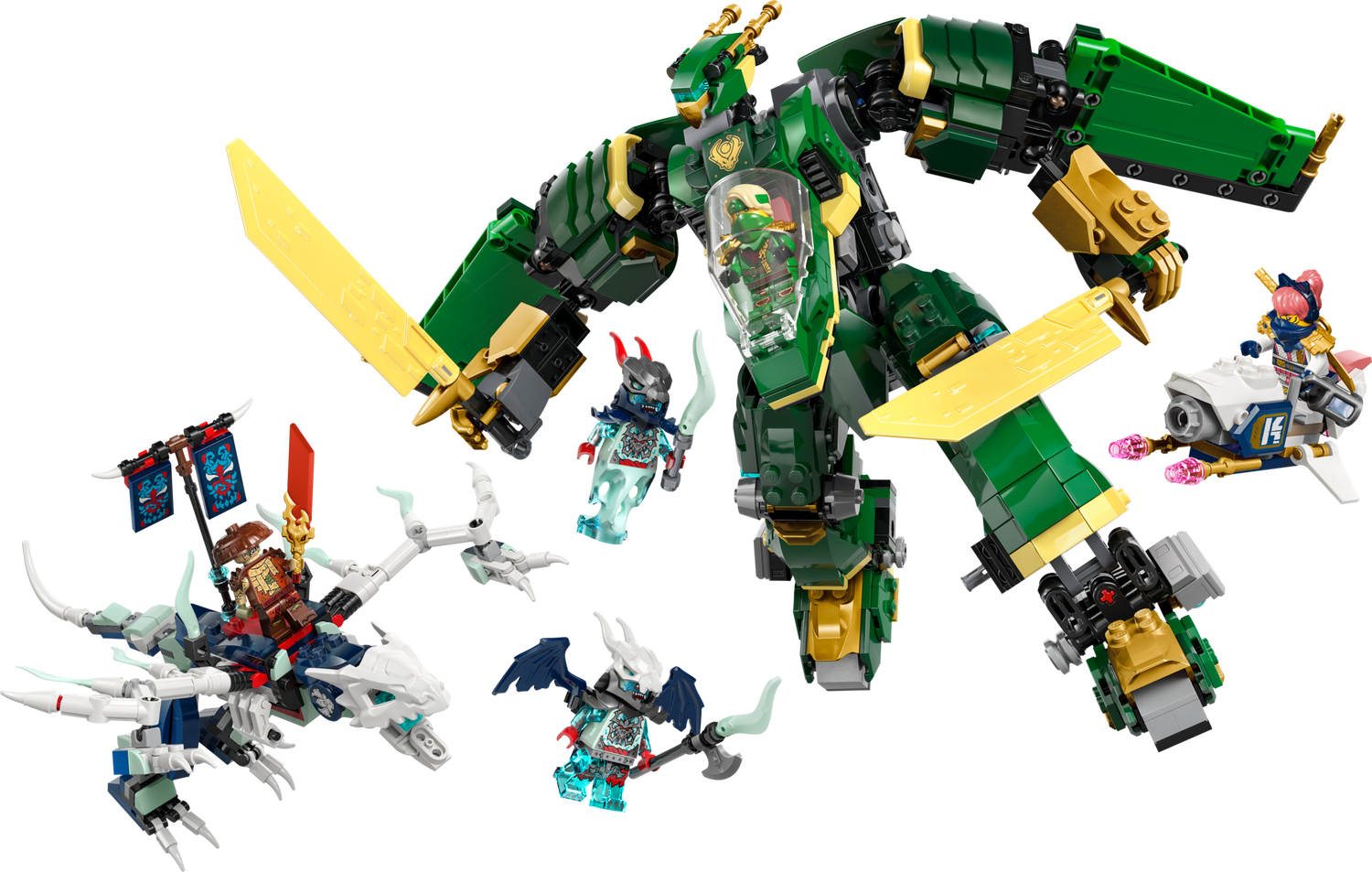 Конструктор Lego Ninjago Реактивний робот Ллойда фото №2