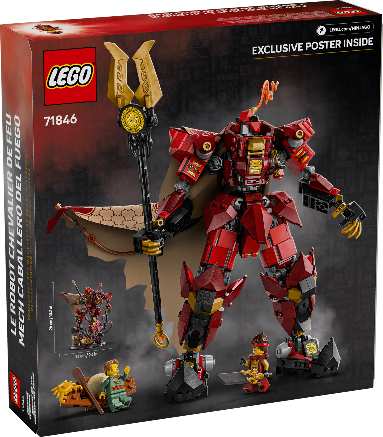 Конструктор Lego Ninjago Робот Вогняного Лицаря фото №9