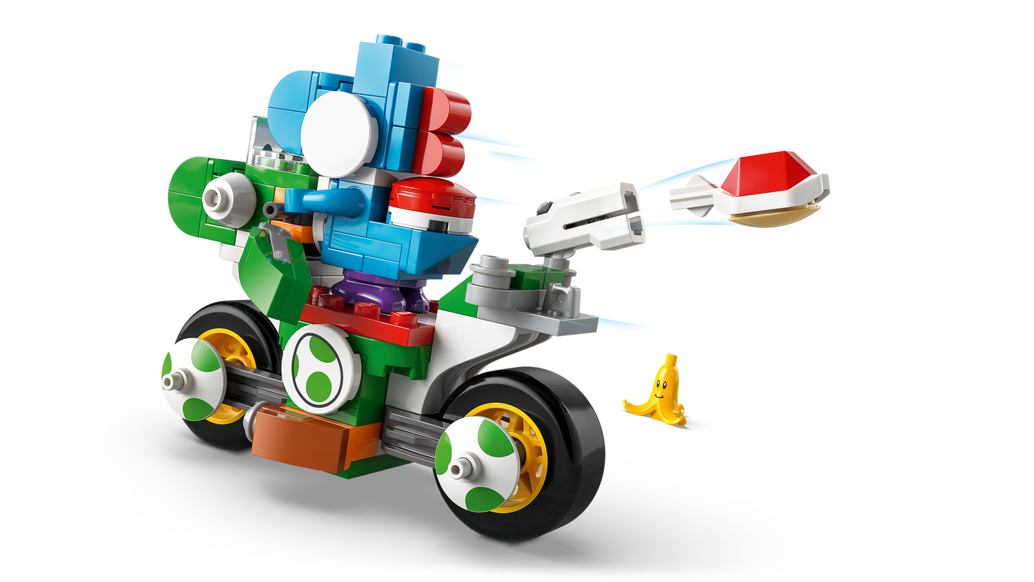 Конструктор Lego Super Mario Mario Kart – Yoshi Bike фото №5
