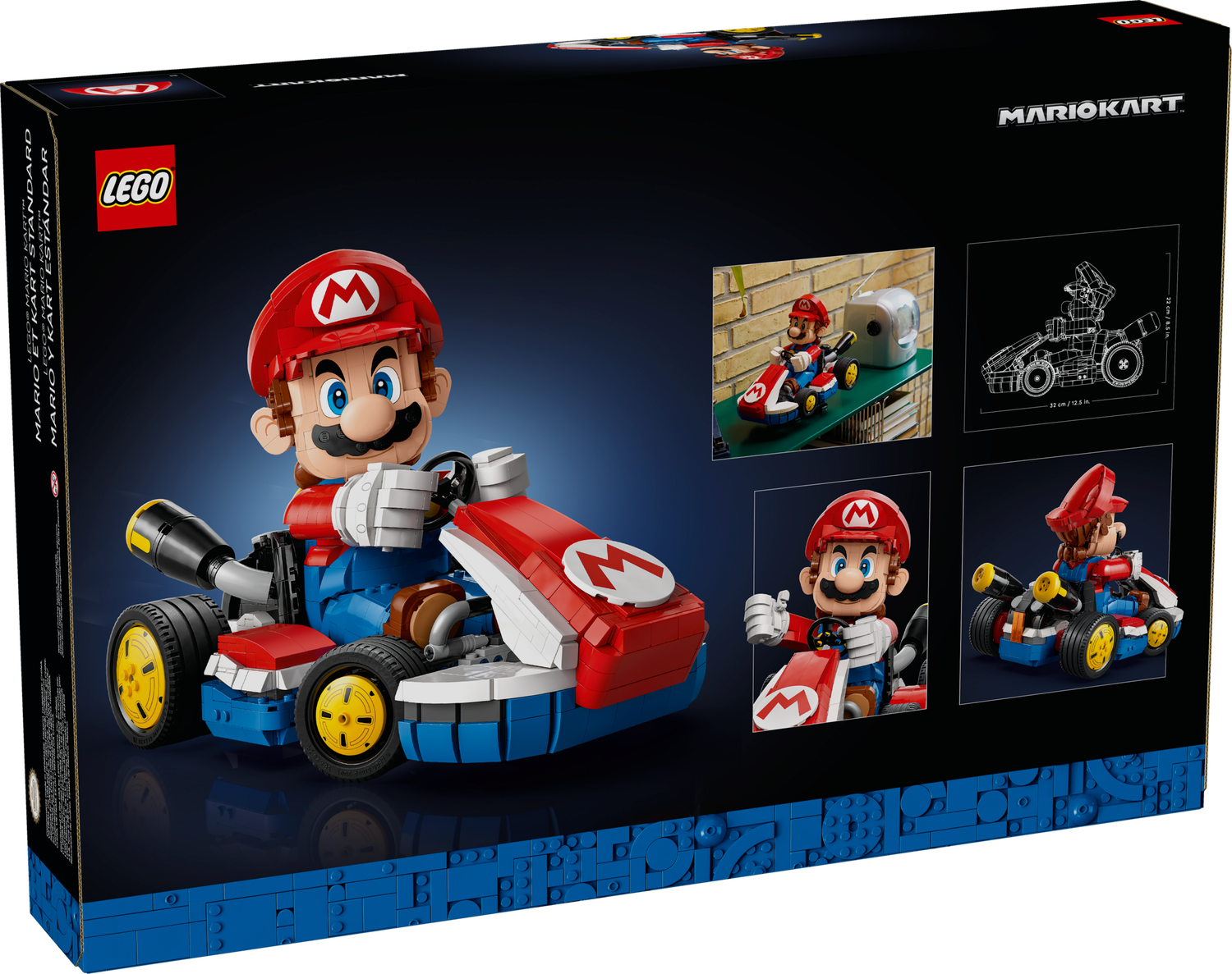 Конструктор Lego Super Mario Mario Kart – Standard Kart фото №6