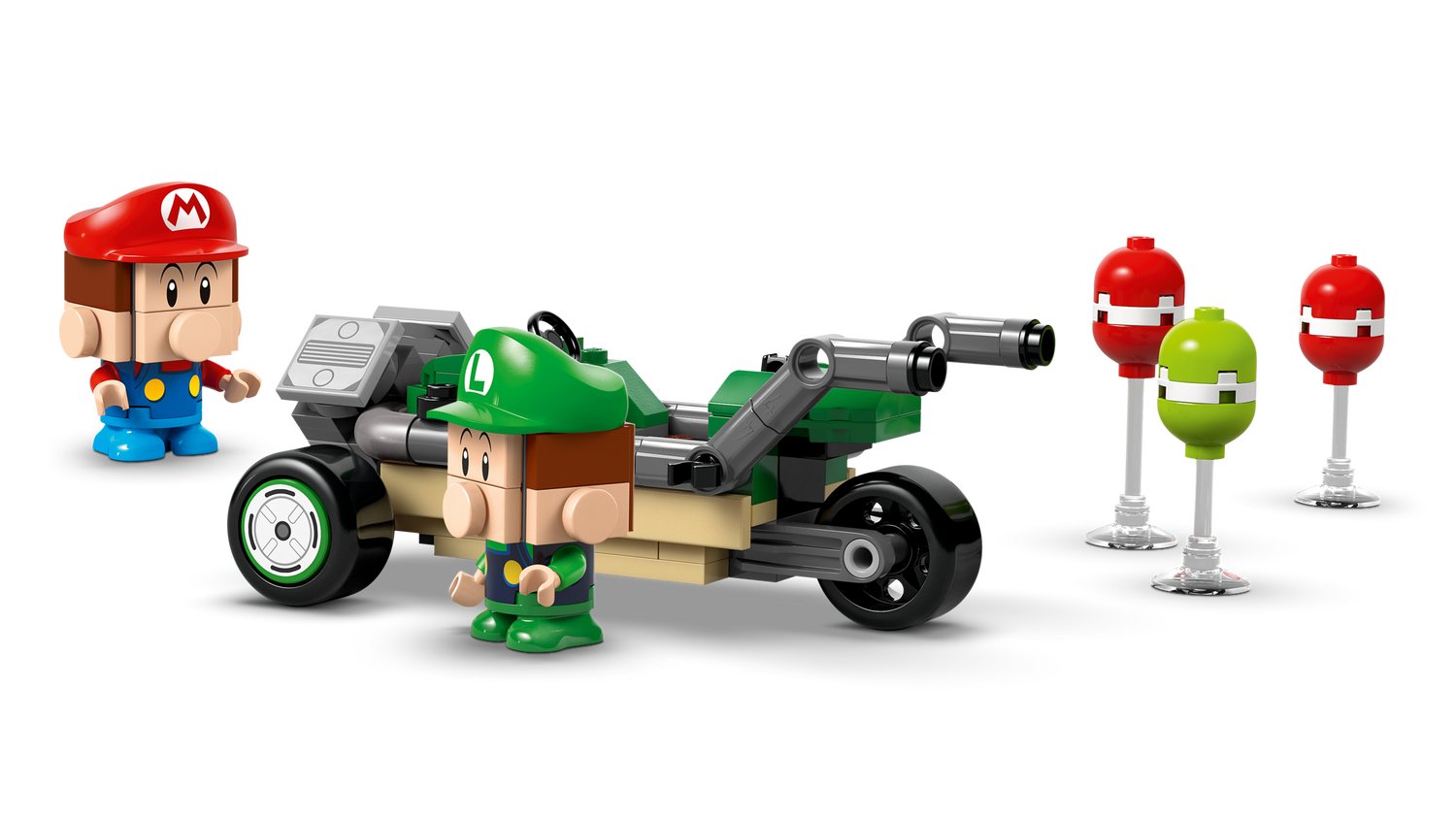 Конструктор Lego Super Mario Mario Kart – Baby Mario vs. Baby Luigi фото №2