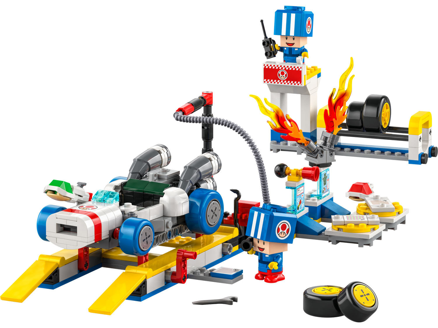 Конструктор Lego Super Mario Mario Kart – Toad's Garage фото №2