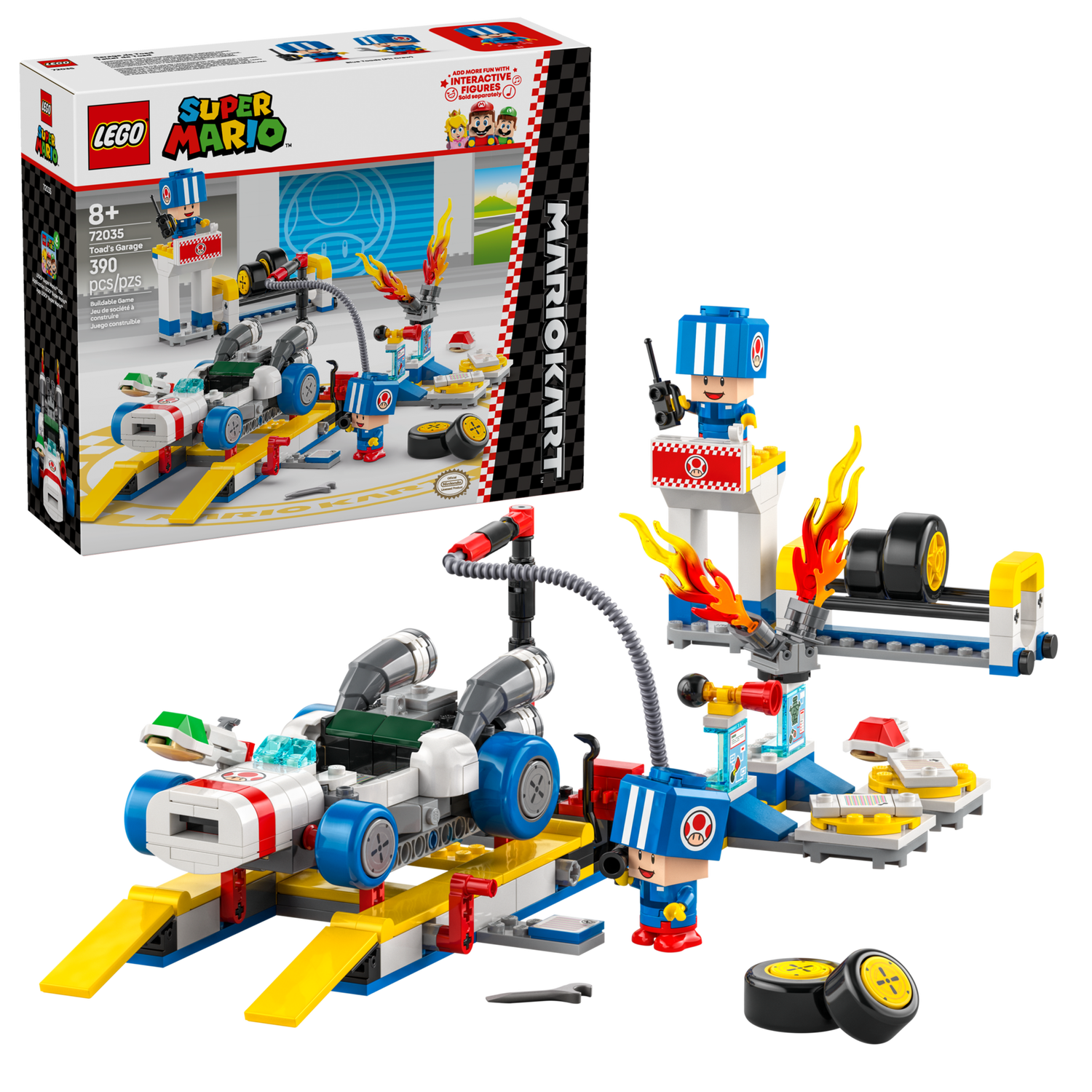 Конструктор Lego Super Mario Mario Kart – Toad's Garage