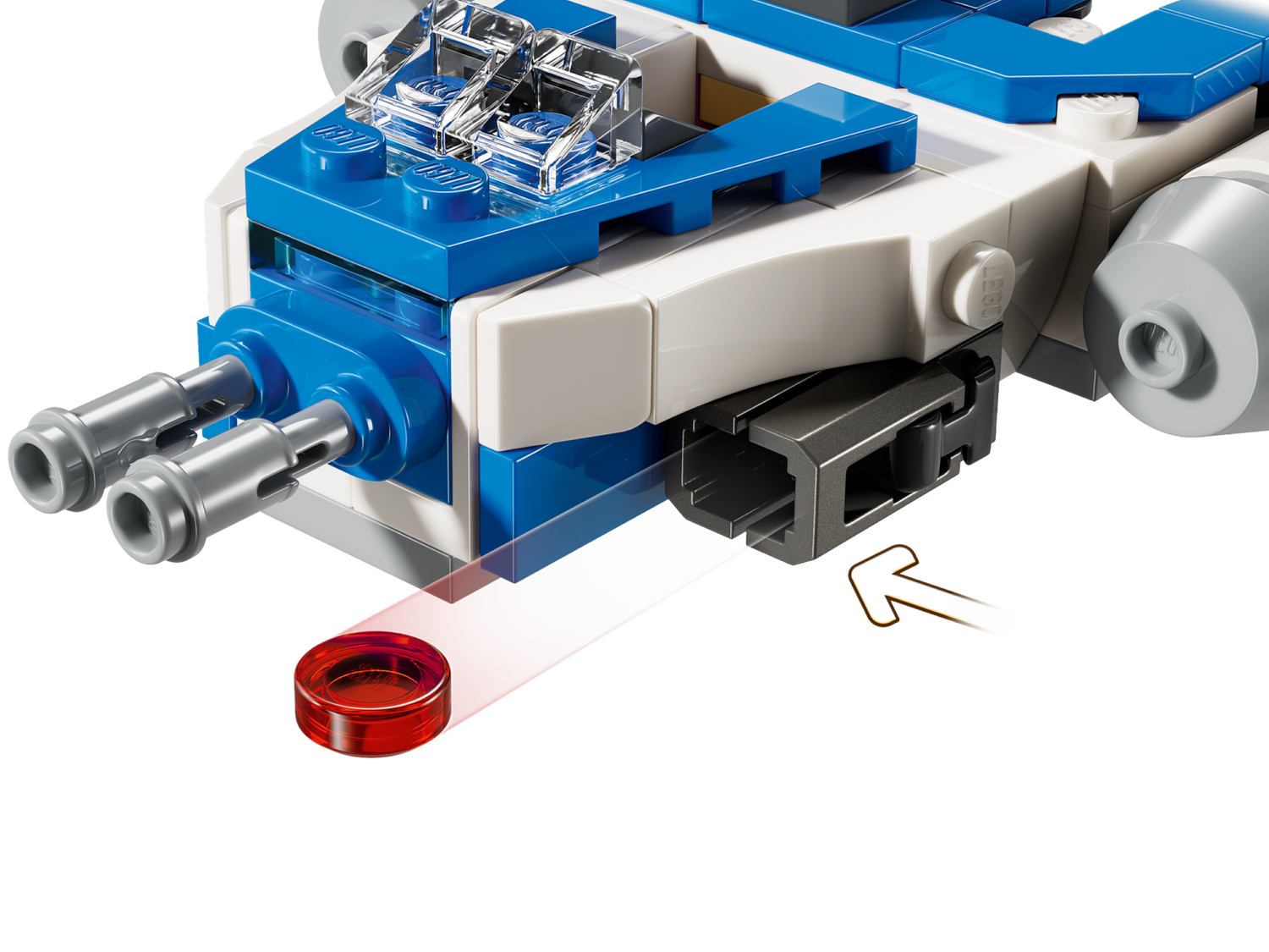 Конструктор Lego Star Wars Мікровинищувач Y-Wing Капітана Рекса фото №5