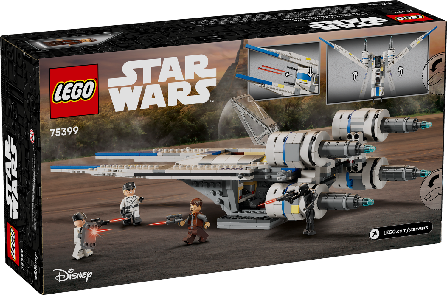 Конструктор Lego Star Wars Повстанський винищувач U-Wing фото №7