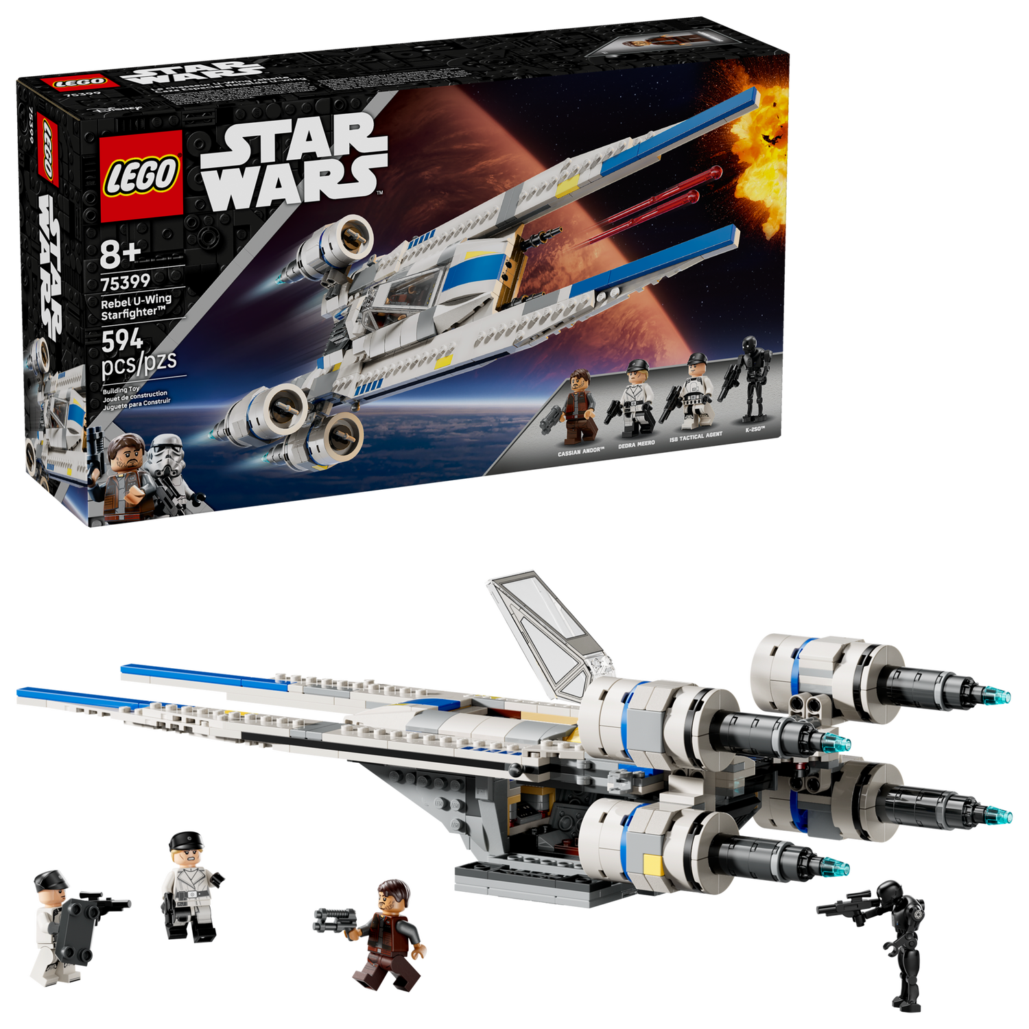 Конструктор Lego Star Wars Повстанський винищувач U-Wing