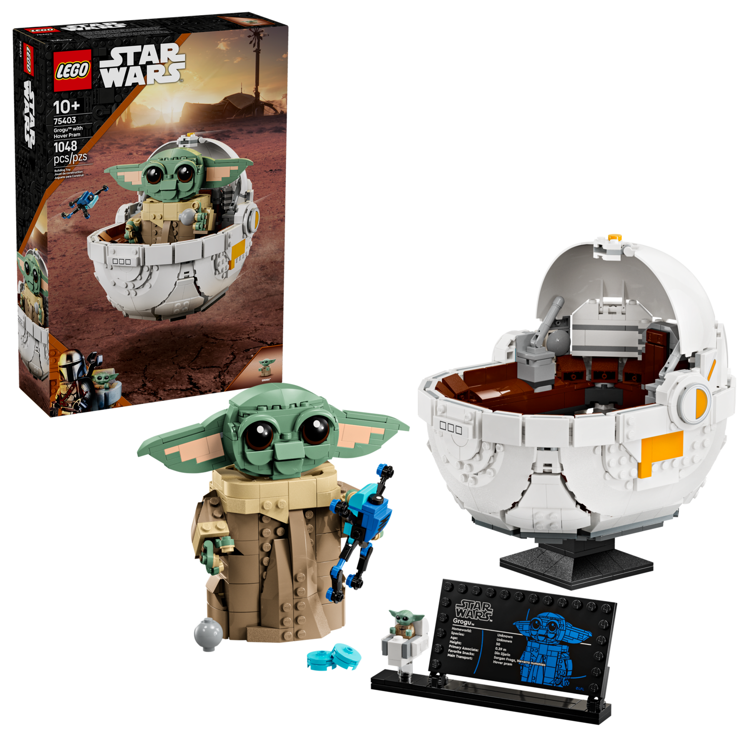 Конструктор Lego Star Wars Ґроґу в повітряній колисці
