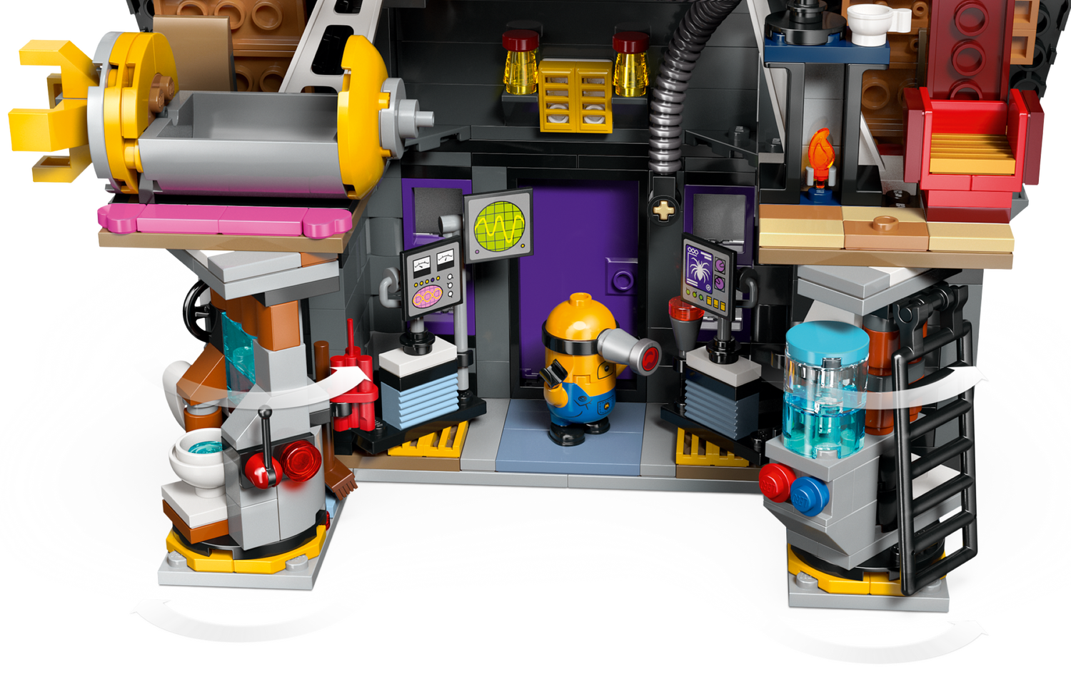 Конструктор Lego Despicable Me 4 Родинний маєток Ґру й посіпак фото №5
