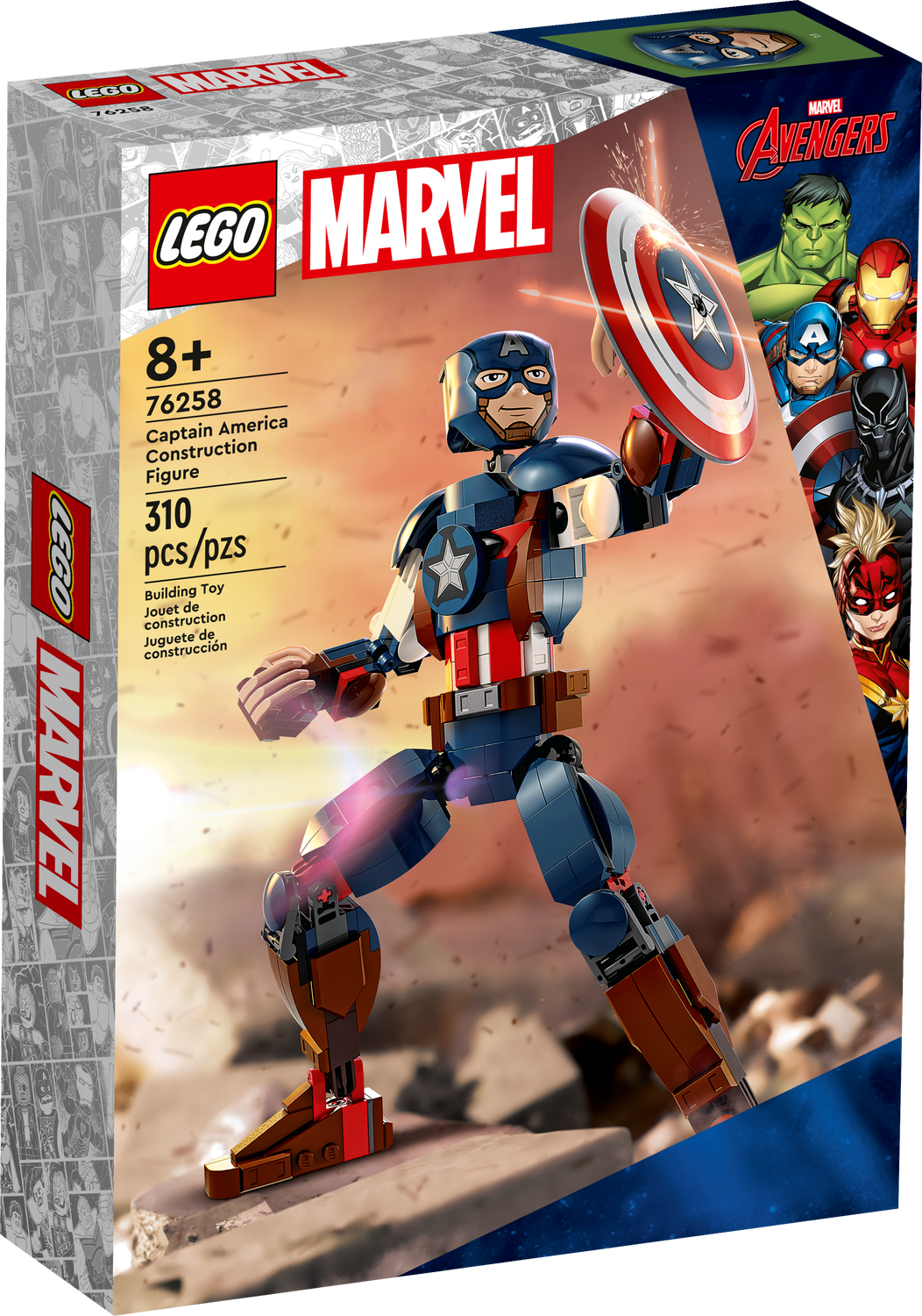 Конструктор Lego Констуктор  Marvel Фігурка Капітан Америка