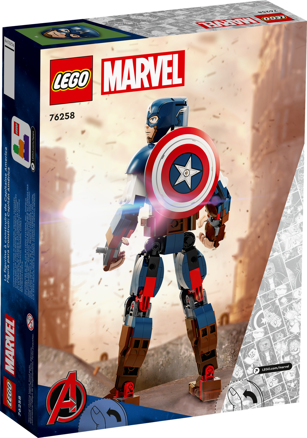 Конструктор Lego Констуктор  Marvel Фігурка Капітан Америка фото №4
