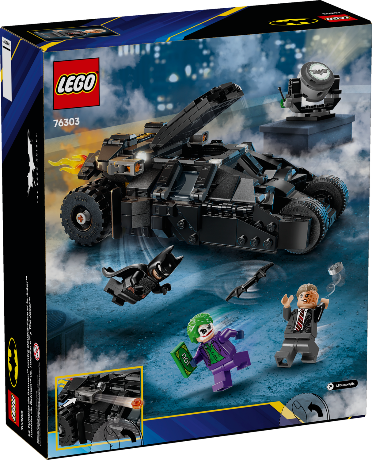 Конструктор Lego Super Heroes Бетмен Тумблер проти Дволикого і Джокера фото №6