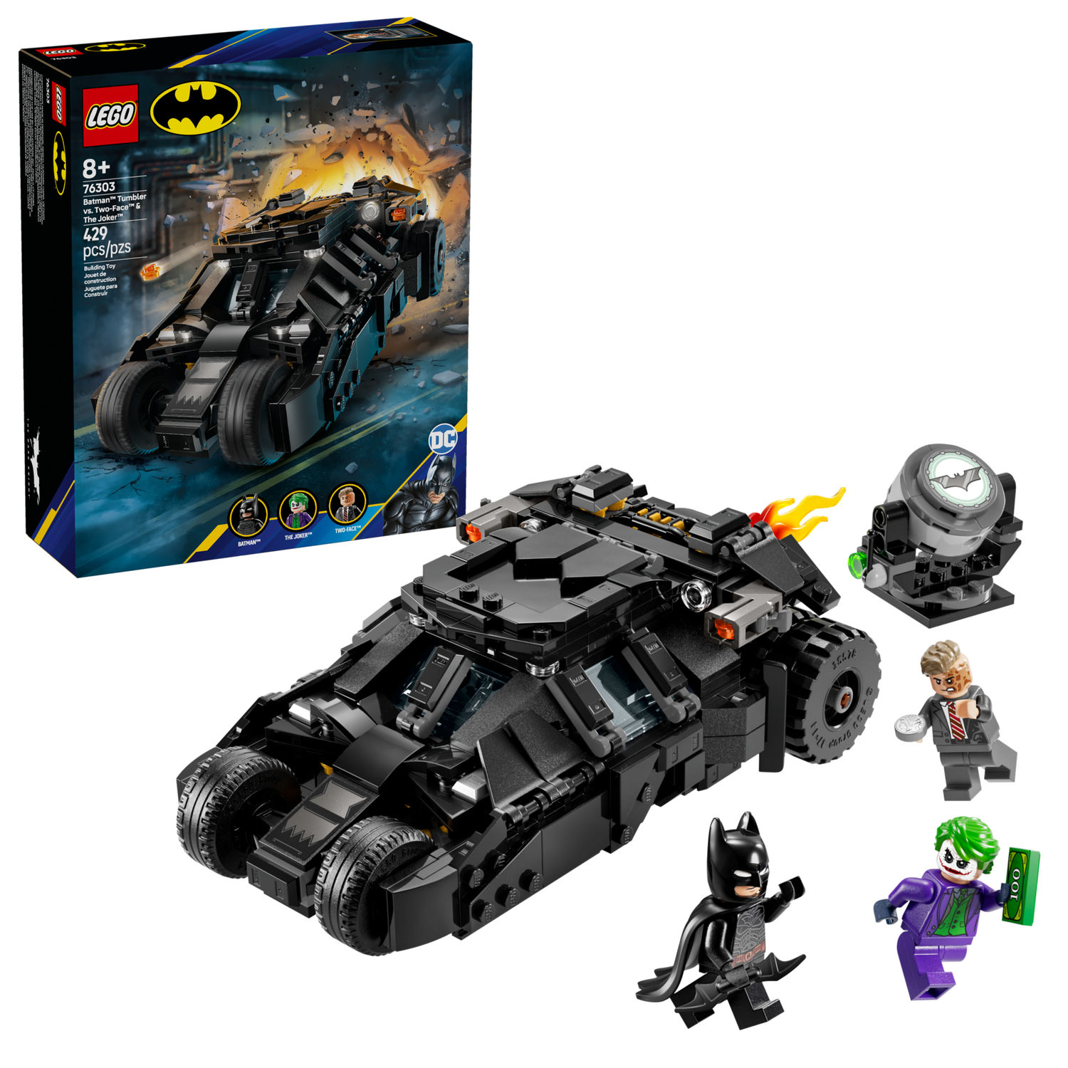 Конструктор Lego Super Heroes Бетмен Тумблер проти Дволикого і Джокера