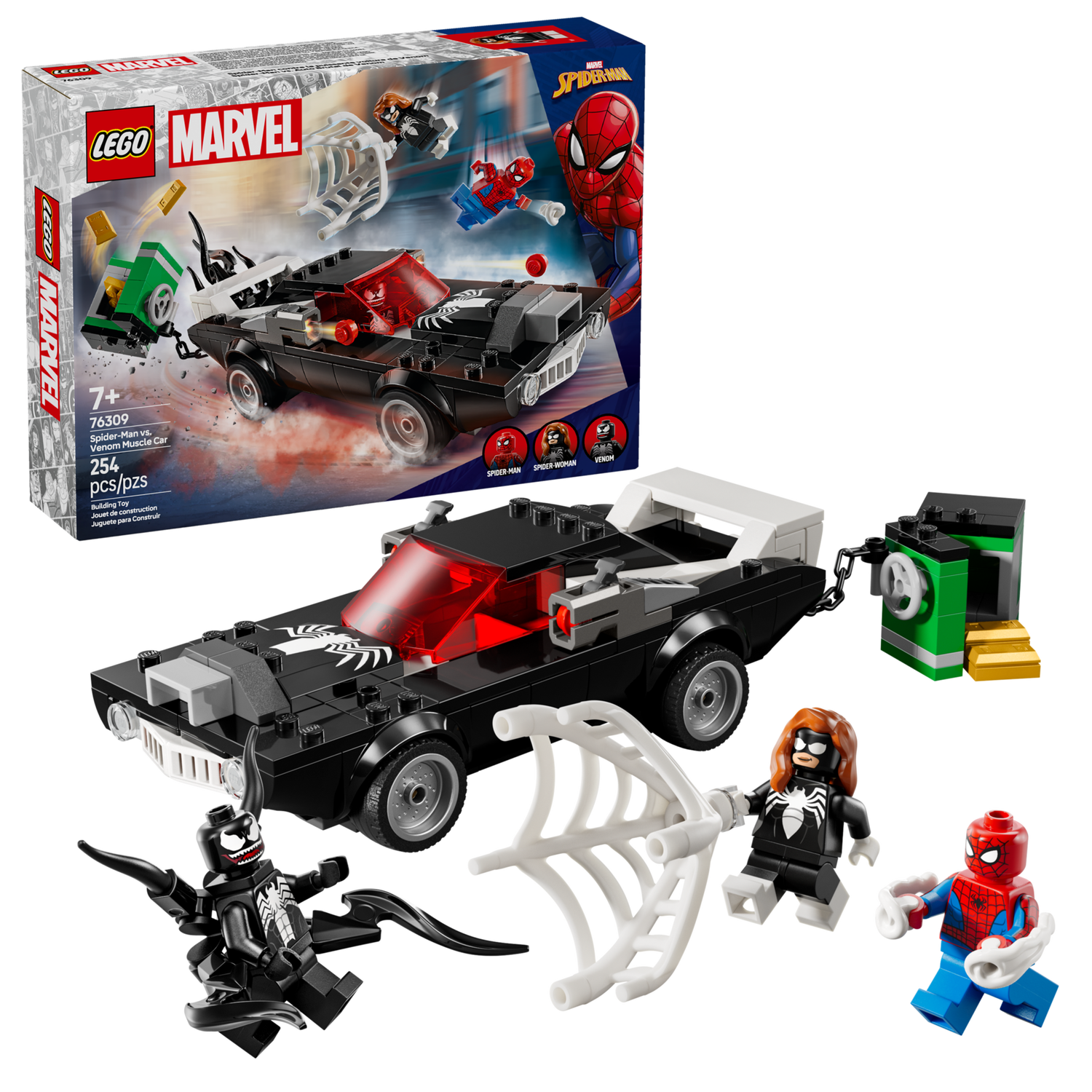 Конструктор Lego Super Heroes Людина-павук проти маслкара Венома